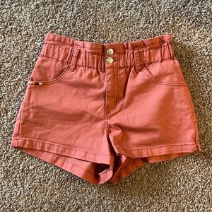 Wild Fable paper bag waist shorts